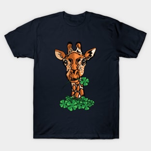 St. Patricks Day Giraffe T-Shirt